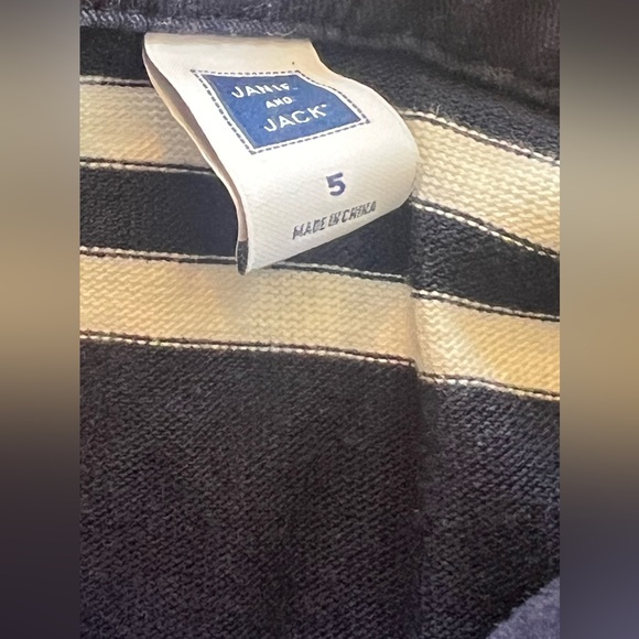 Janie And Jack Striped Rugby Shirt - Picture 4 of 7